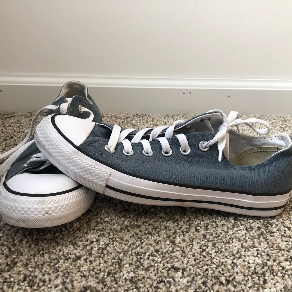 Converse Chucks charcoal gray sneakers classic 7M 9W
